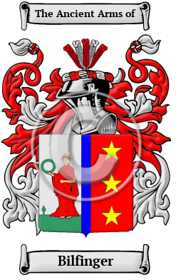 Bilfinger Family Crest Download (JPG) Heritage Series - 300 DPI