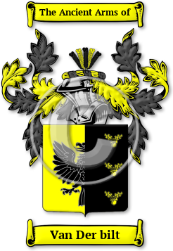 Van Der bilt Family Crest Download (jpg) Legacy Series - 150 DPI