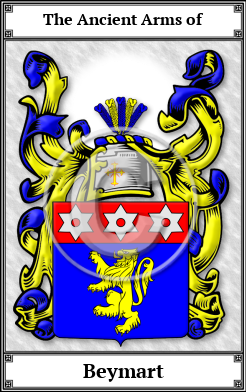 Beymart Family Crest Download (JPG)  Book Plated - 150 DPI