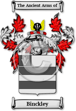 Binckley Family Crest Download (jpg) Legacy Series - 150 DPI
