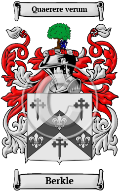 Berkle Family Crest Download (JPG) Heritage Series - 600 DPI