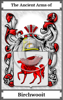 Birchwooit Family Crest Download (JPG)  Book Plated - 150 DPI