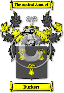 Burkert Family Crest Download (jpg) Legacy Series - 150 DPI