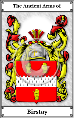 Birstay Family Crest Download (JPG)  Book Plated - 150 DPI