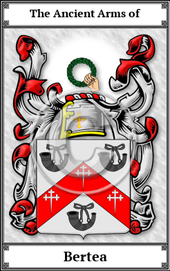 Bertea Family Crest Download (JPG)  Book Plated - 150 DPI