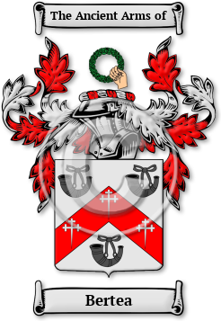 Bertea Family Crest Download (jpg) Legacy Series - 150 DPI