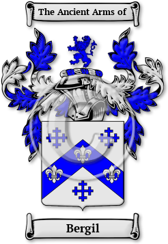 Bergil Family Crest Download (jpg) Legacy Series - 150 DPI