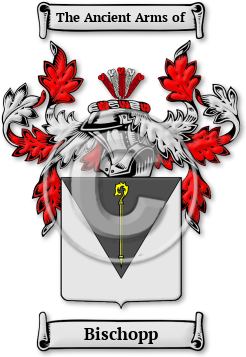Bischopp Family Crest Download (jpg) Legacy Series - 150 DPI
