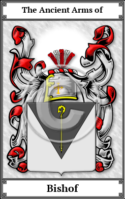 Bishof Family Crest Download (JPG)  Book Plated - 150 DPI