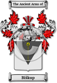 Biškup Family Crest Download (jpg) Legacy Series - 150 DPI