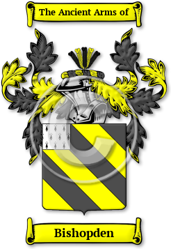Bishopden Family Crest Download (jpg) Legacy Series - 150 DPI