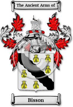 Bisson Family Crest Download (JPG) Legacy Series - 600 DPI