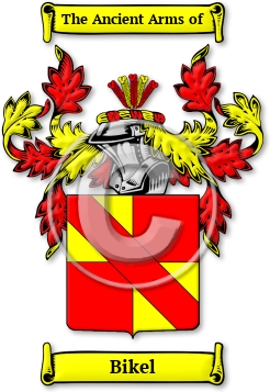 Bikel Family Crest Download (jpg) Legacy Series - 150 DPI