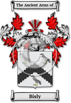 Bisly Family Crest Download (jpg) Legacy Series - 150 DPI