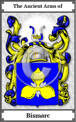 Bismarc Family Crest Download (JPG)  Book Plated - 150 DPI