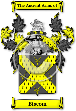 Biscom Family Crest Download (jpg) Legacy Series - 150 DPI