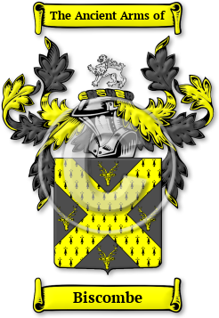 Biscombe Family Crest Download (jpg) Legacy Series - 150 DPI