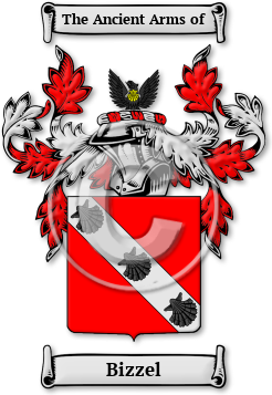 Bizzel Family Crest Download (jpg) Legacy Series - 150 DPI