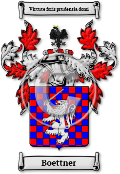 Boettner Family Crest Download (jpg) Legacy Series - 150 DPI