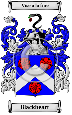 Blackheart Family Crest/Coat of Arms