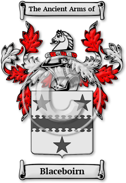 Blaceboirn Family Crest Download (jpg) Legacy Series - 150 DPI