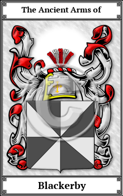 Blackerby Family Crest Download (JPG)  Book Plated - 150 DPI