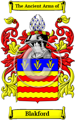 Blakford Family Crest/Coat of Arms