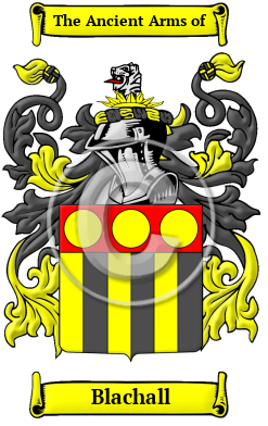 Blachall Family Crest/Coat of Arms