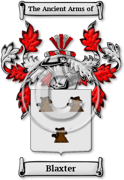 Blaxter Family Crest Download (jpg) Legacy Series - 150 DPI