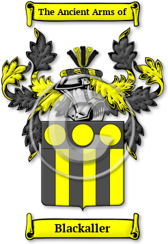 Blackaller Family Crest Download (jpg) Legacy Series - 150 DPI