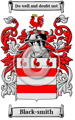 Black-smith Family Crest Download (JPG) Heritage Series - 300 DPI