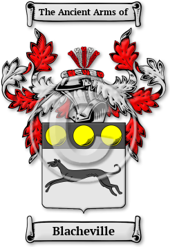 Blacheville Family Crest Download (JPG) Legacy Series - 600 DPI