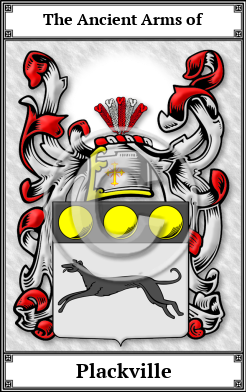 Plackville Family Crest Download (JPG)  Book Plated - 150 DPI
