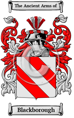 Blackborough Family Crest Download (JPG) Heritage Series - 600 DPI