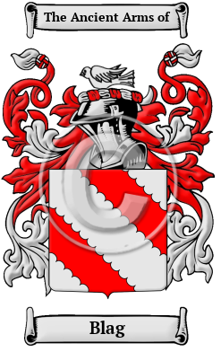 Blag Family Crest Download (JPG) Heritage Series - 300 DPI