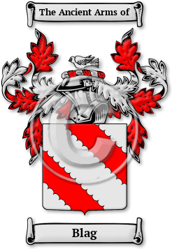 Blag Family Crest Download (jpg) Legacy Series - 150 DPI