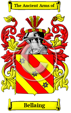 Bellaing Family Crest/Coat of Arms