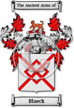 Blaeck Family Crest Download (JPG) Legacy Series - 600 DPI