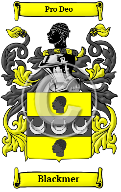 Blackmer Family Crest Download (JPG) Heritage Series - 300 DPI