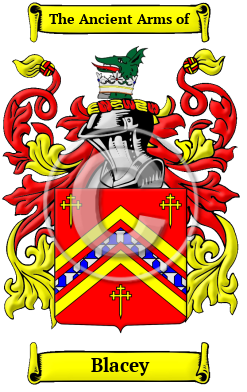 Blacey Family Crest Download (JPG) Heritage Series - 600 DPI