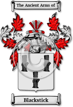 Blackstick Family Crest Download (jpg) Legacy Series - 150 DPI