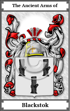Blackstok Family Crest Download (JPG)  Book Plated - 150 DPI