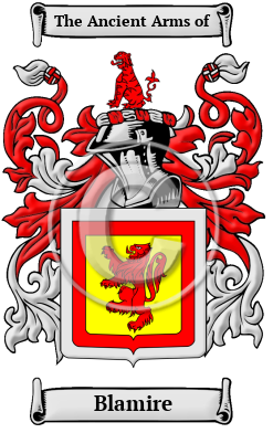 Blamire Family Crest Download (JPG) Heritage Series - 600 DPI