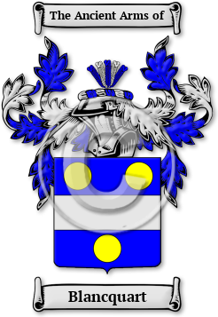 Blancquart Family Crest Download (JPG) Legacy Series - 600 DPI