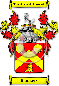 Blankers Family Crest Download (jpg) Legacy Series - 150 DPI