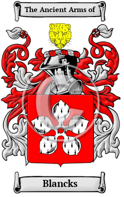 Blancks Family Crest/Coat of Arms