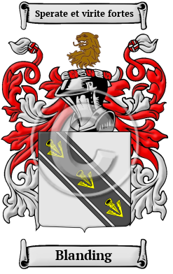 Blanding Family Crest/Coat of Arms