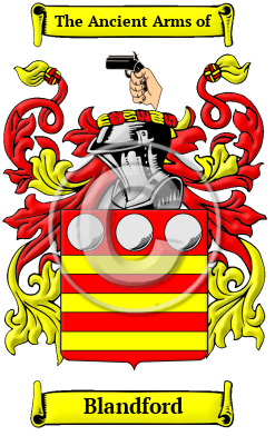 Blandford Family Crest/Coat of Arms