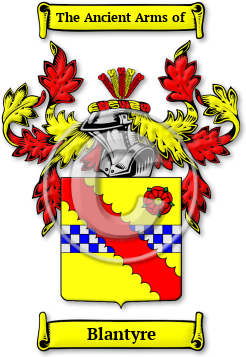 Blantyre Family Crest Download (jpg) Legacy Series - 150 DPI