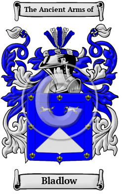 Bladlow Family Crest Download (JPG) Heritage Series - 600 DPI